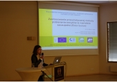 Dr Beata Cejko przedstawila wyniki tarla pneumatycznego u szczupaka