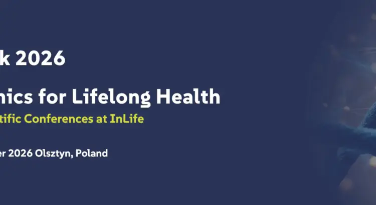 Baner konferencji Nutrigenomics for Lifelong Health bnner