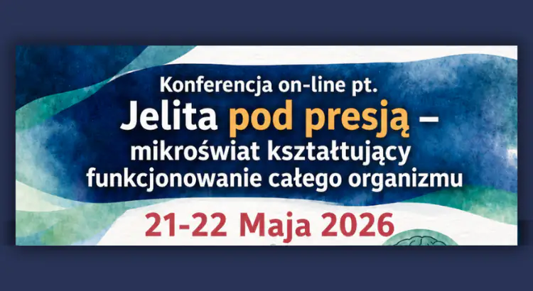 Jelita pod presją – konferencja o mikrobiomie i zdrowiu - baner