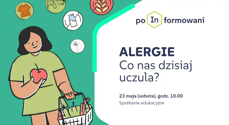 ALERGIE. Co nas dzisiaj uczula? Baner