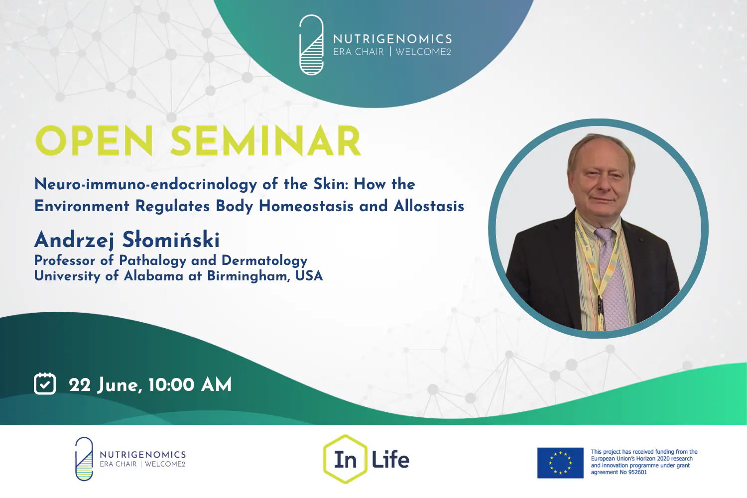 Otwarte seminarium z udziałem prof. Andrzeja Słomińskiego - baner
